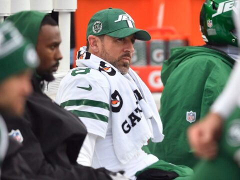 Aaron Rodgers fined $11,255 ahead of finale of Jets' abysmal season