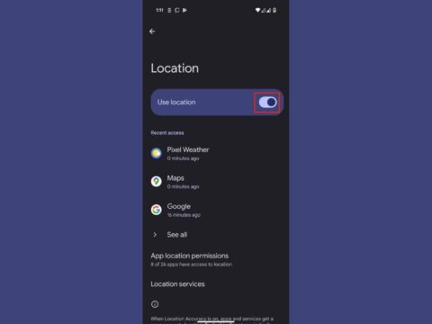 It is easier than ever to disable Location Sharing on your Android phone