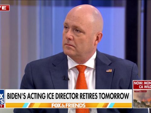 Retiring ICE chief says Biden admin should have acted 'earlier' to address migrant surge