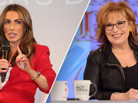 'The View' co-host Alyssa Farah Griffin rolls eyes at Joy Behar during free speech fight