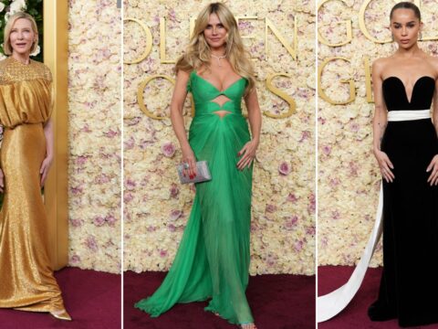 Golden Globes fashion: Cate Blanchett, Heidi Klum, Zoë Kravitz dazzle on red carpet