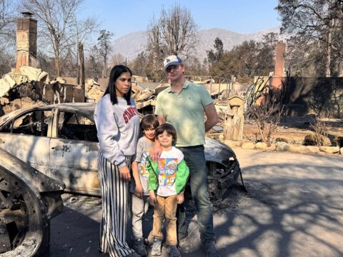 Altadena family of 4 stays brave in face of devastating wildfire loss: 'Stuff that I love is gone'