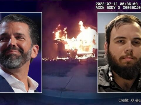 Don Trump Jr, Musk say pizzaman in house fire rescue deserves Medal of Freedom