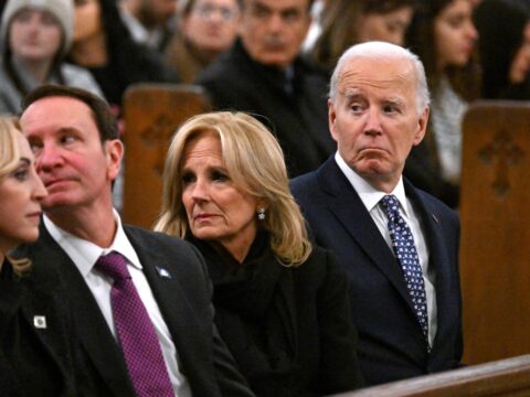 President Biden, First Lady pay respects to Bourbon Street attack victims in NOLA