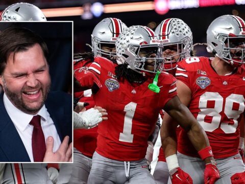 JD Vance jokes about skipping inauguration to watch Ohio State in title game