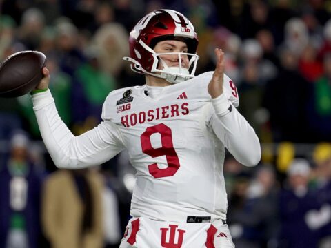 Indiana quarterback Kurtis Rourke believed to have played entire season with torn ACL: report