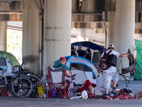 Homeless camp triple murder rocks neighborhood, fuels calls for government help