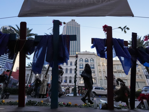 New Orleans holds vigil to mourn victims of Bourbon Street terror attack: 'An outpouring of love'