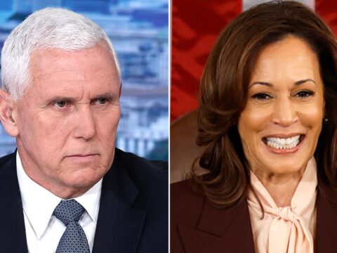 Pence calls it 'particularly admirable' for VP Harris to preside over election certification following loss