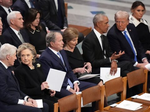 Michelle Obama, Dick Cheney among notable absences at Carter funeral