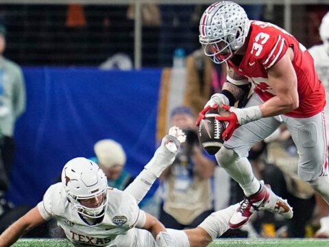 Ohio State hero Jack Sawyer reveals 2-word message former roommate Quinn Ewers gave him after touchdown