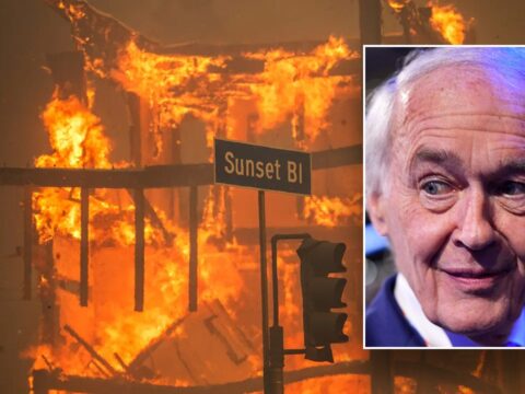 Dem senator warns 'LA fires are preview of coming atrocities,' claims Trump bought off by 'Big Oil'