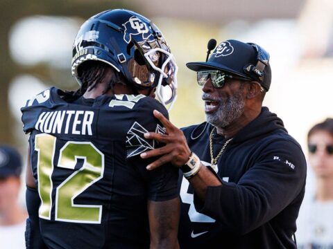 Deion Sanders criticizes Travis Hunter for deactivating social media after online comments about fiancée